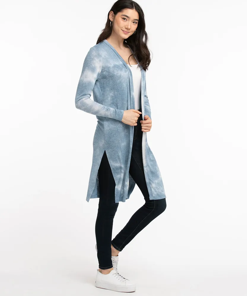 Tie dye duster cardigan new arrivals