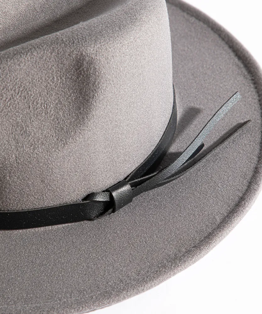 Grey panama hat deals