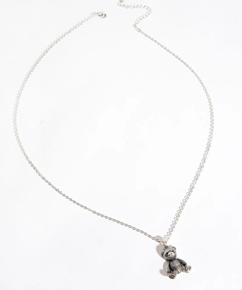 RICKI S Teddy Bear Pendant Necklace Shop Midtown