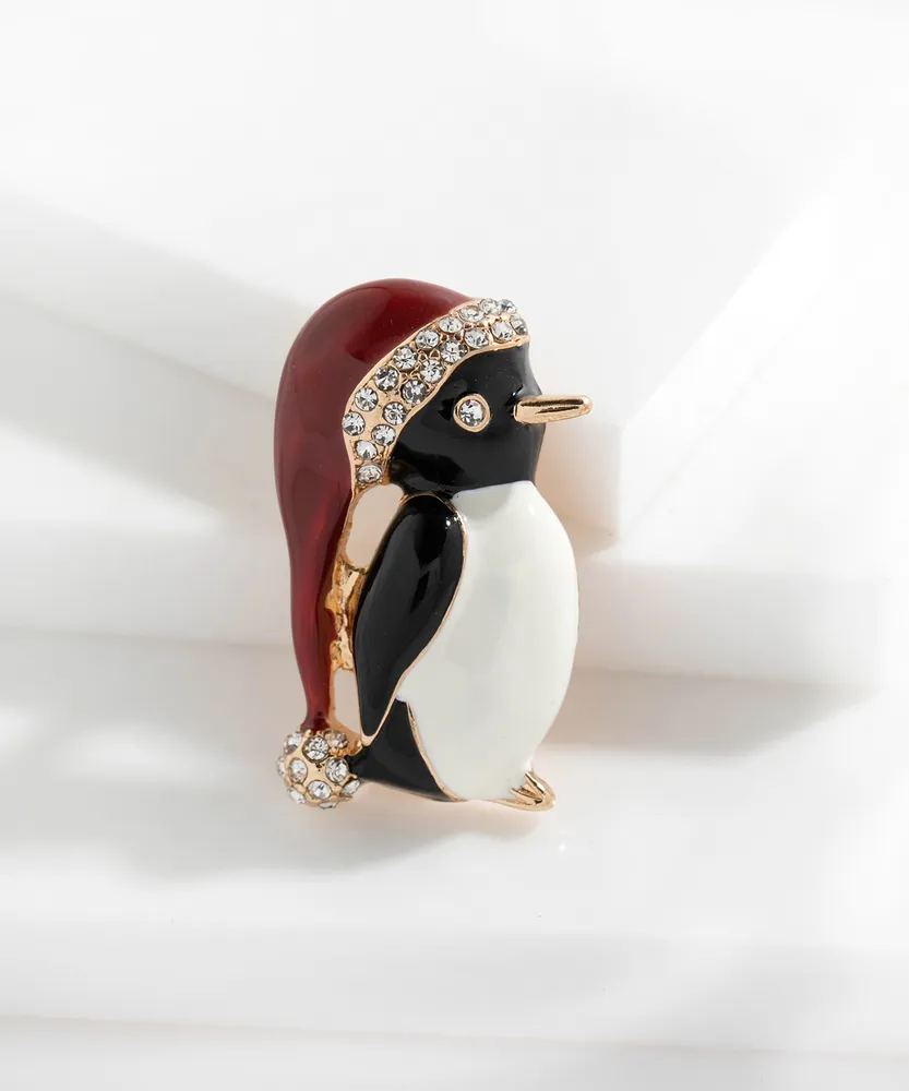 Penguin brooch top