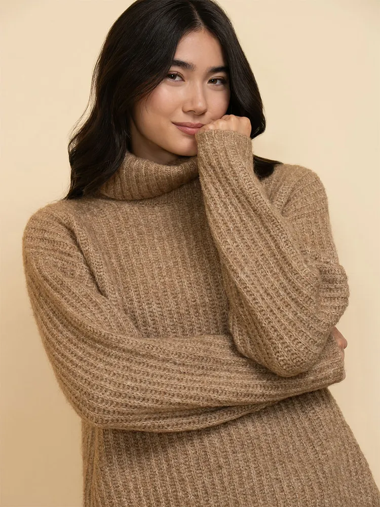 Chunky shop tunic sweater