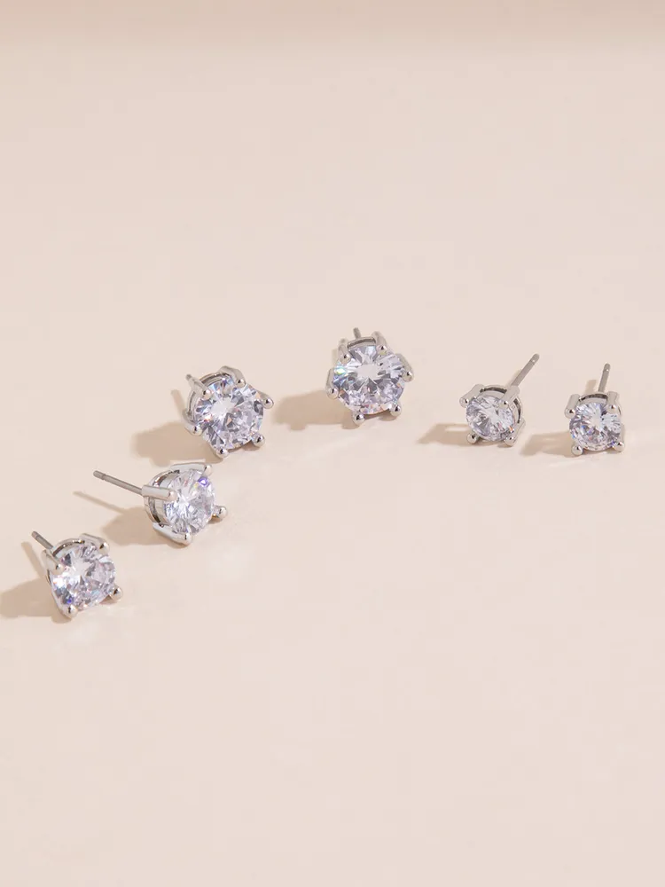 Earring discount trio set