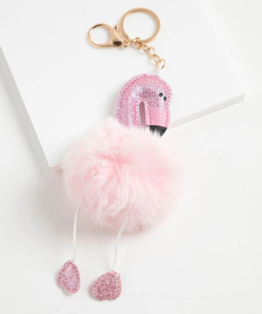 RICKI S Flamingo Keychain The Pen Centre