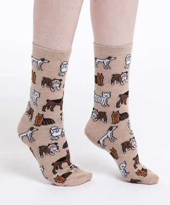 RICKI S Scattered Little Dog Socks Willowbrook Shopping Centre