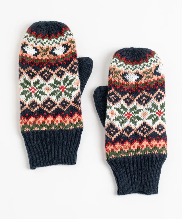 The north face fair isle mittens online