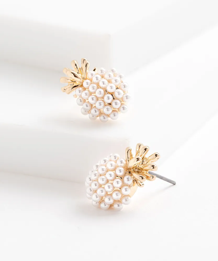 Pineapple stud new arrivals earrings