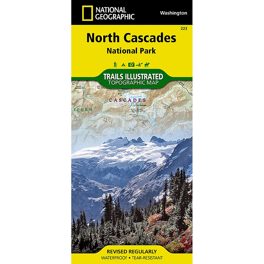 National Geographic Maps North Cascades National Park Map Hamilton Place