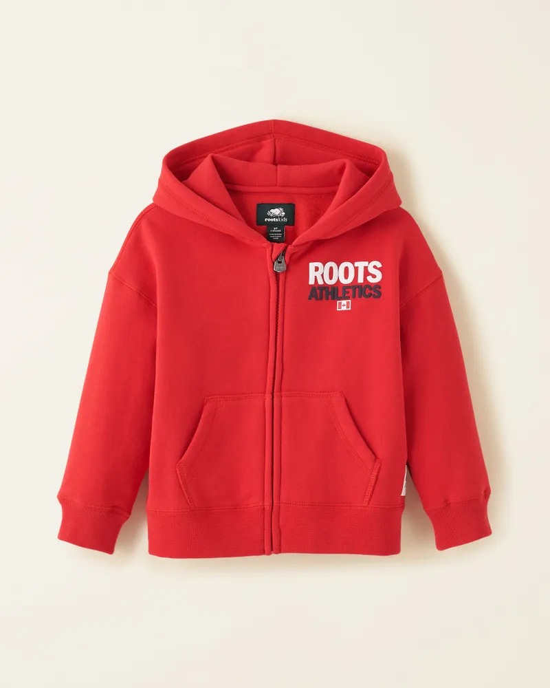 3t red zip deals up hoodie