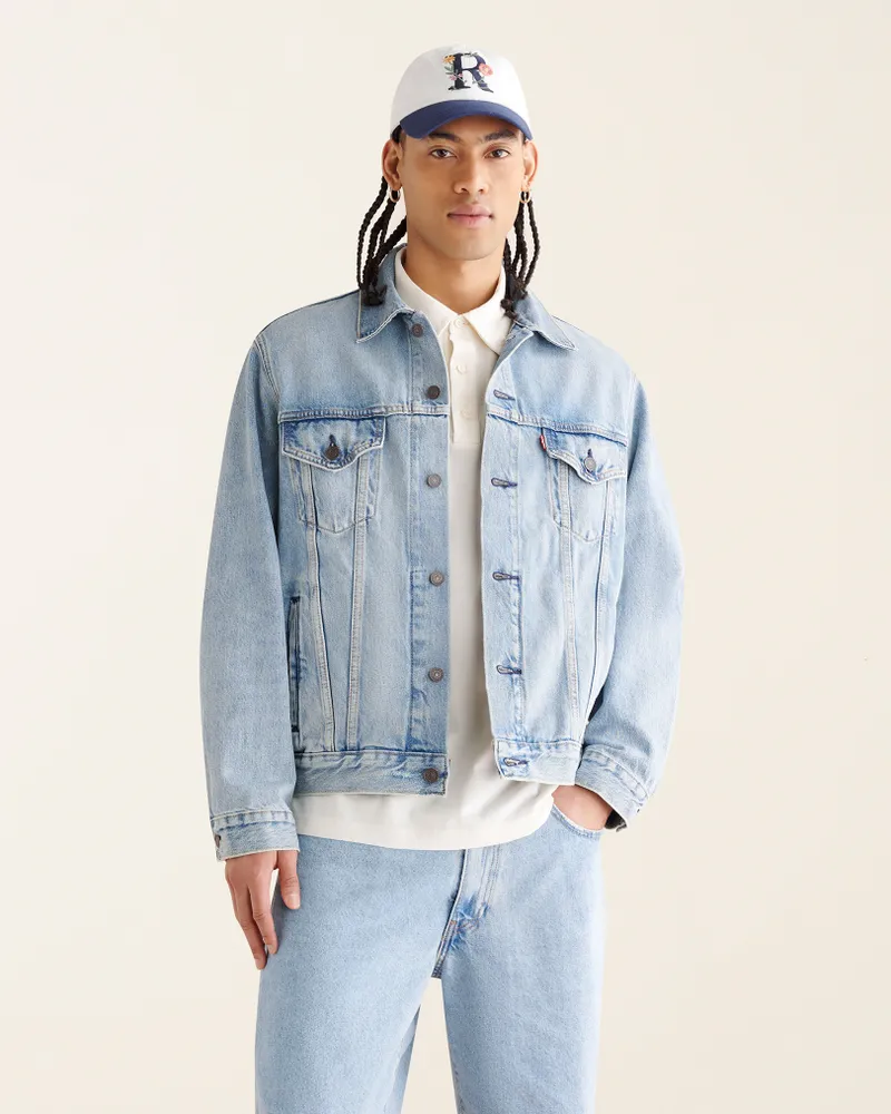 Roots Levi s Vintage Fit Trucker Jacket in Light Denim Shop Midtown