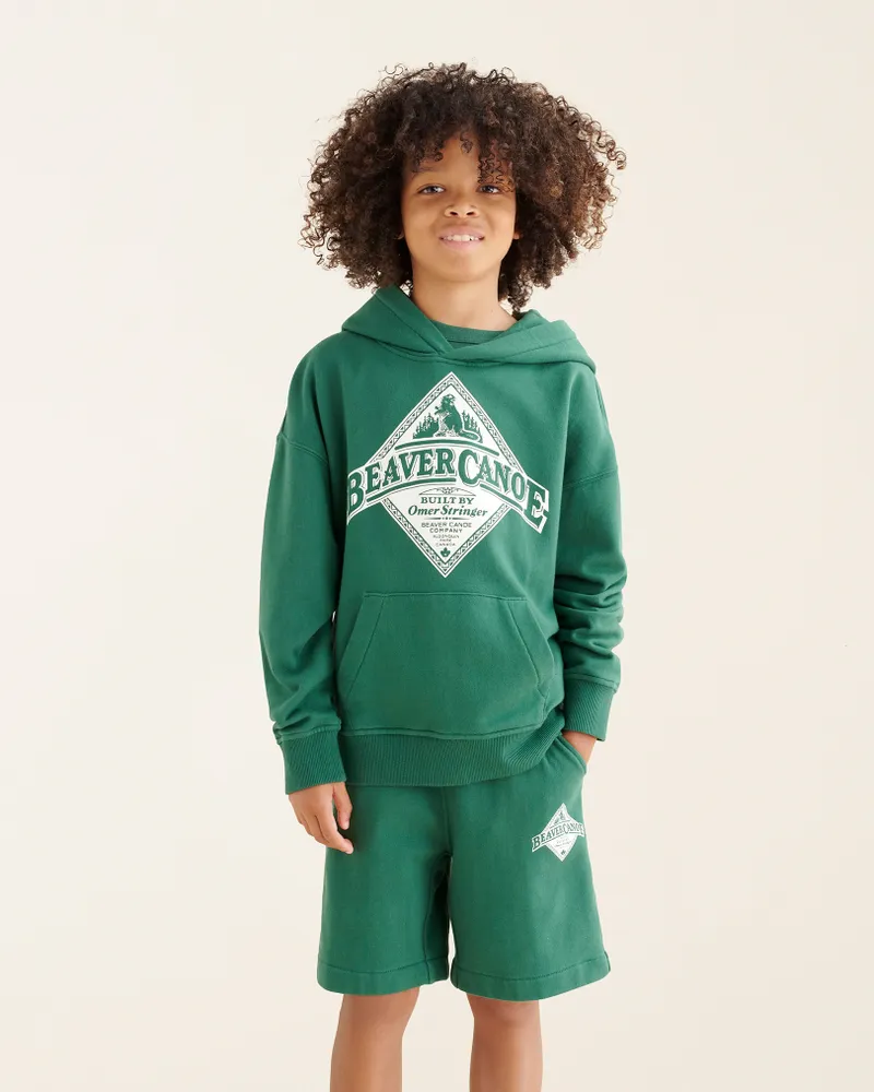 Kids hot sale green hoodie