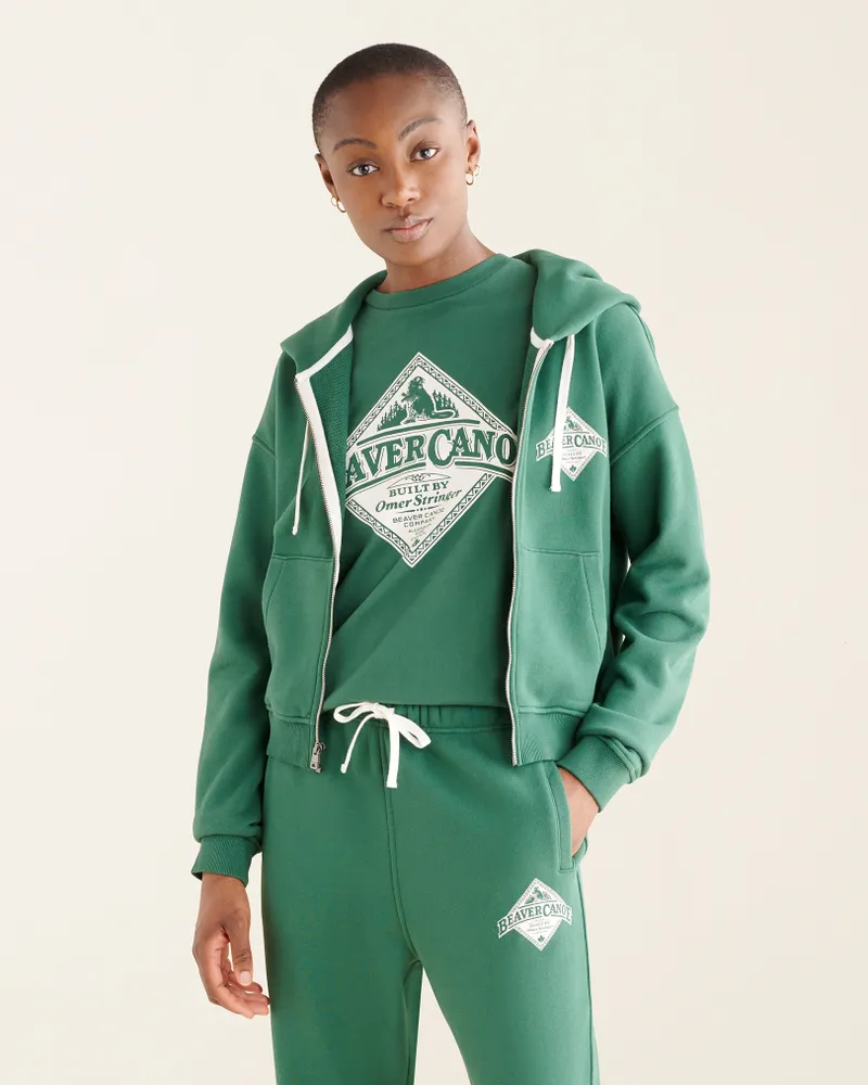 Roots green new arrivals hoodie
