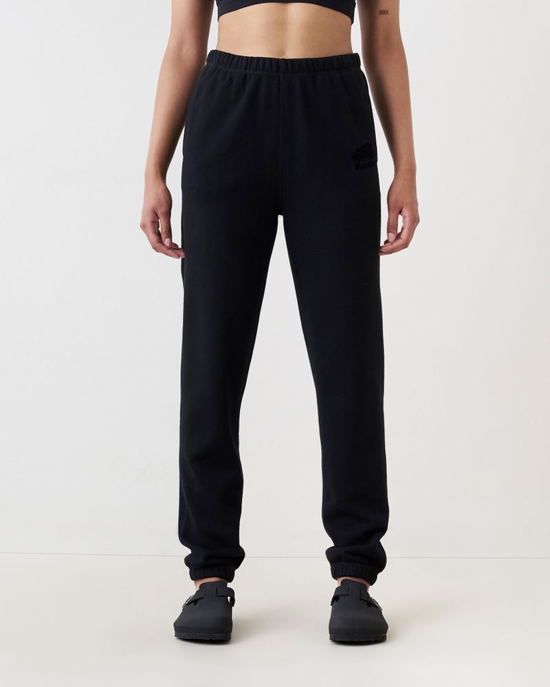 Roots Organic Original Sweatpant Short 29 Inch Inseam in Black