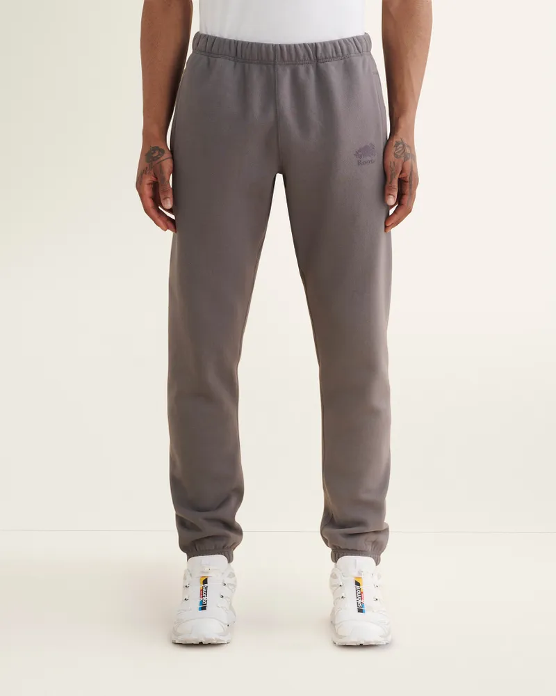 Roots grey sweatpants store