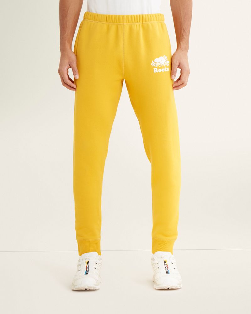Roots Organic Park Slim Sweatpant in Mango Bramalea City Centre