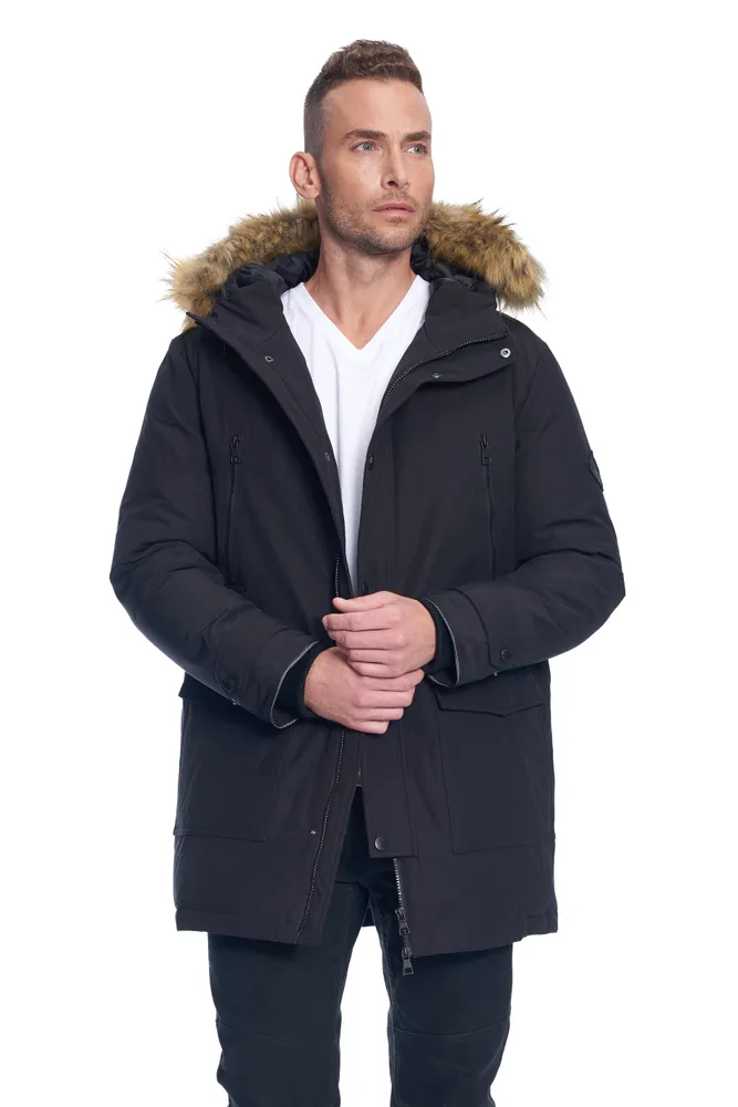 Alpine north men's online down parka coat