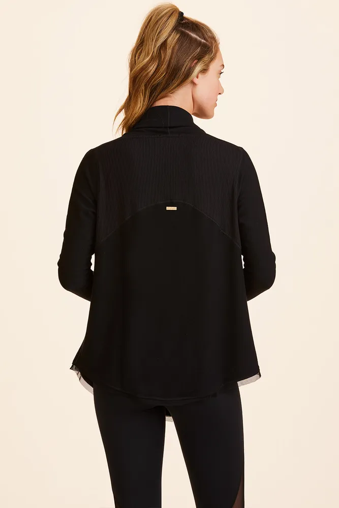 Lululemon clearance black cardigan