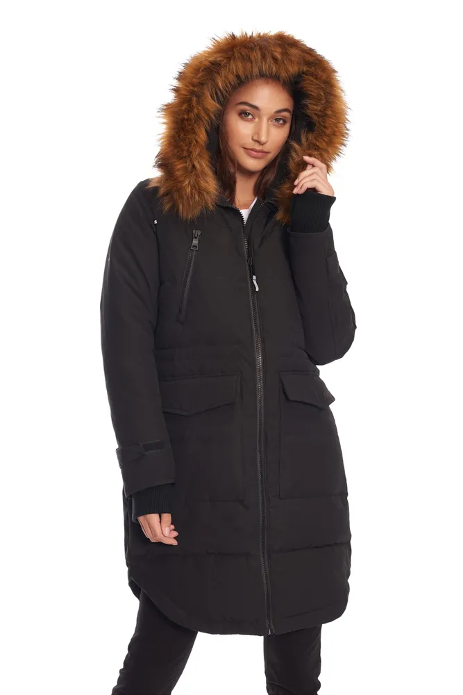 Alpine north womens vegan down discount drawstring winter parka