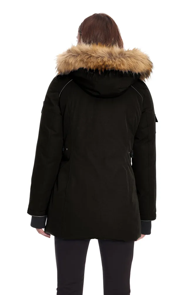 Vegan parka jacket store