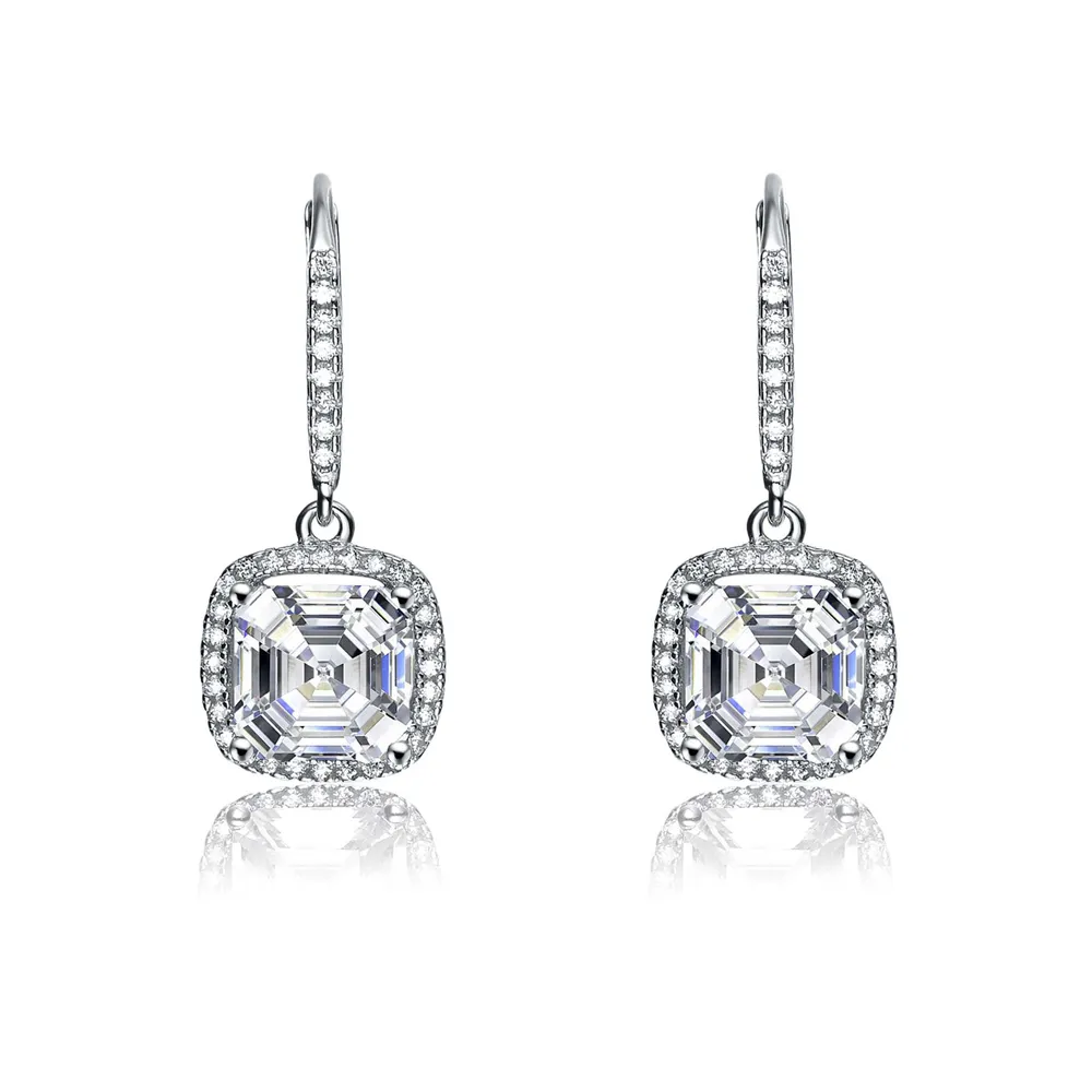 Genevive silver earrings sale