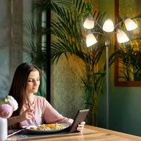 RW CO Medusa Led Multi head Standing Floor Lamp With 10