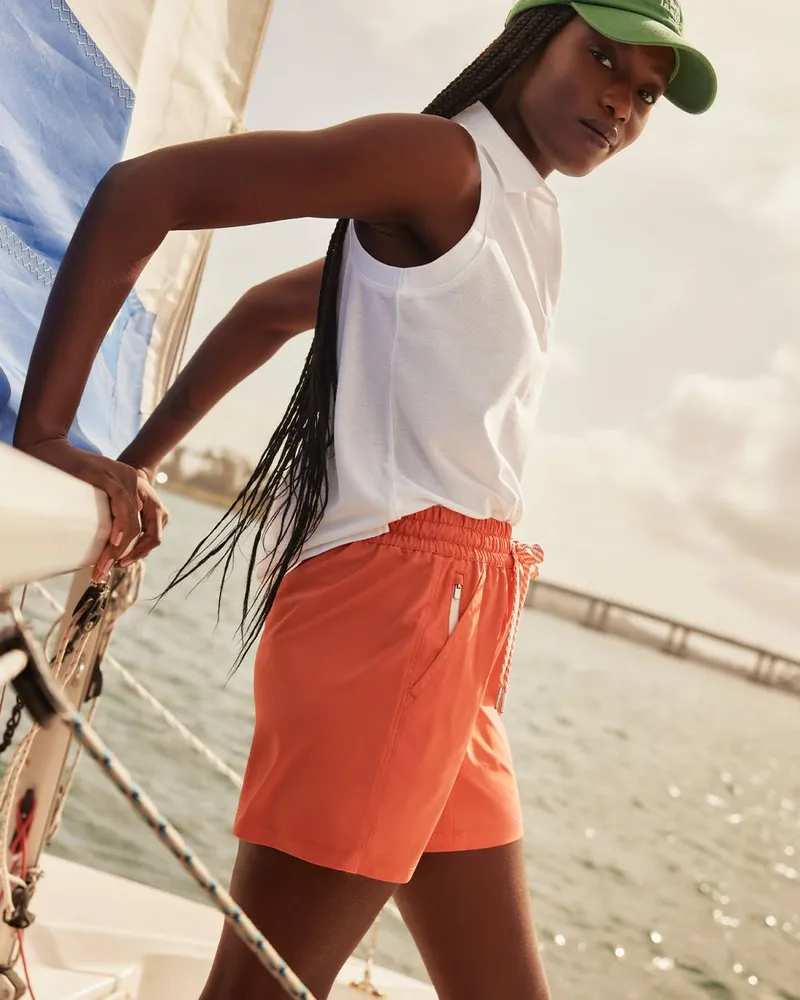 RW CO Woven Shorts with Contrast Cord Hyba Bayshore Shopping Centre