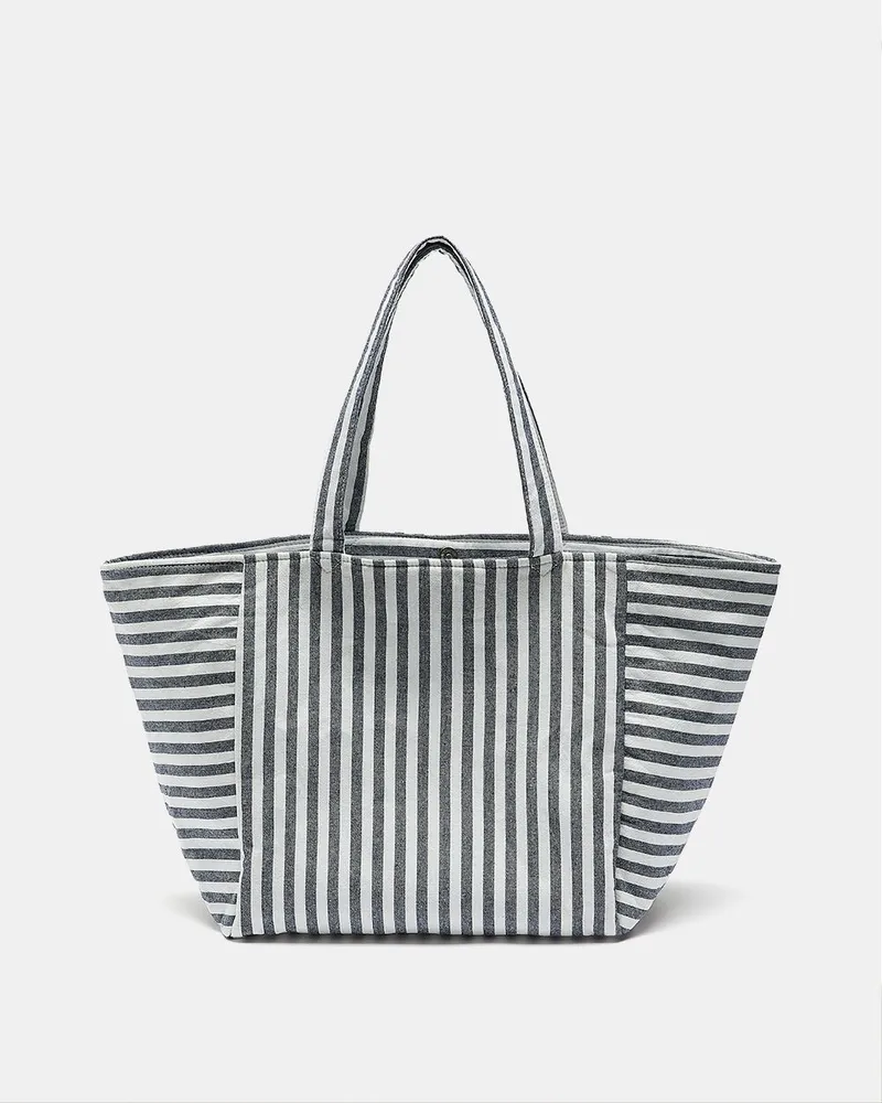 Striped Vacation Bag