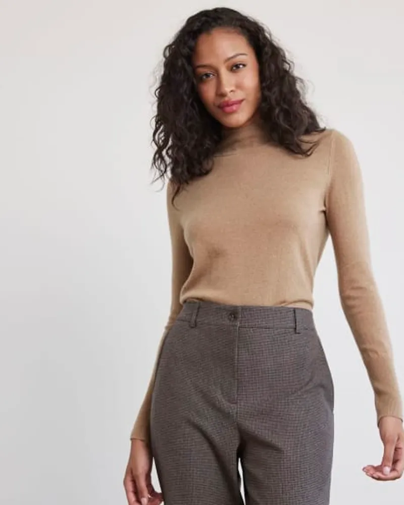 The cashmere crop clearance mockneck