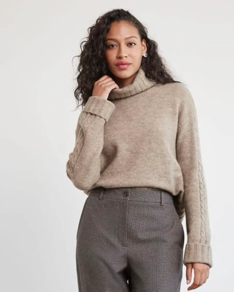 Boxy turtleneck new arrivals