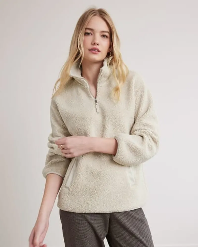 Sherpa half store zip jumper