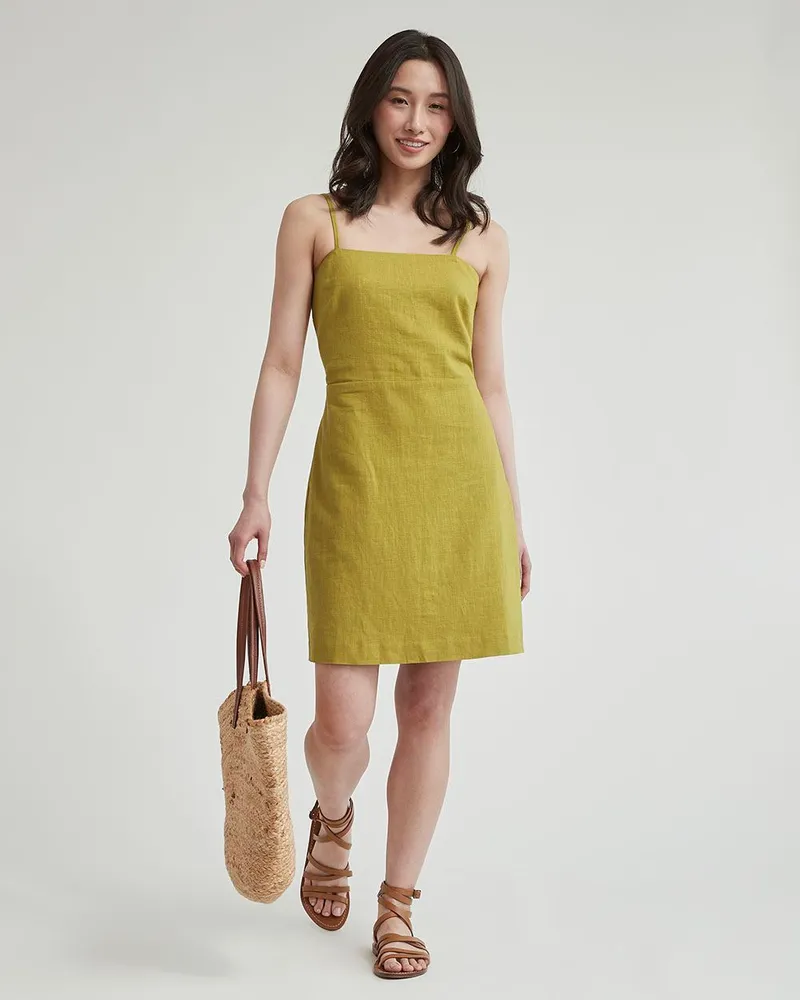 Woven krissy sale dress
