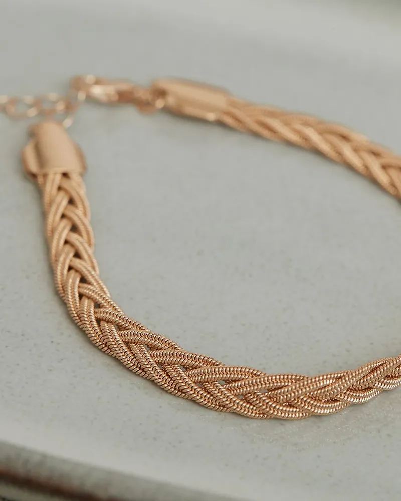 Braided deals chain bracelet