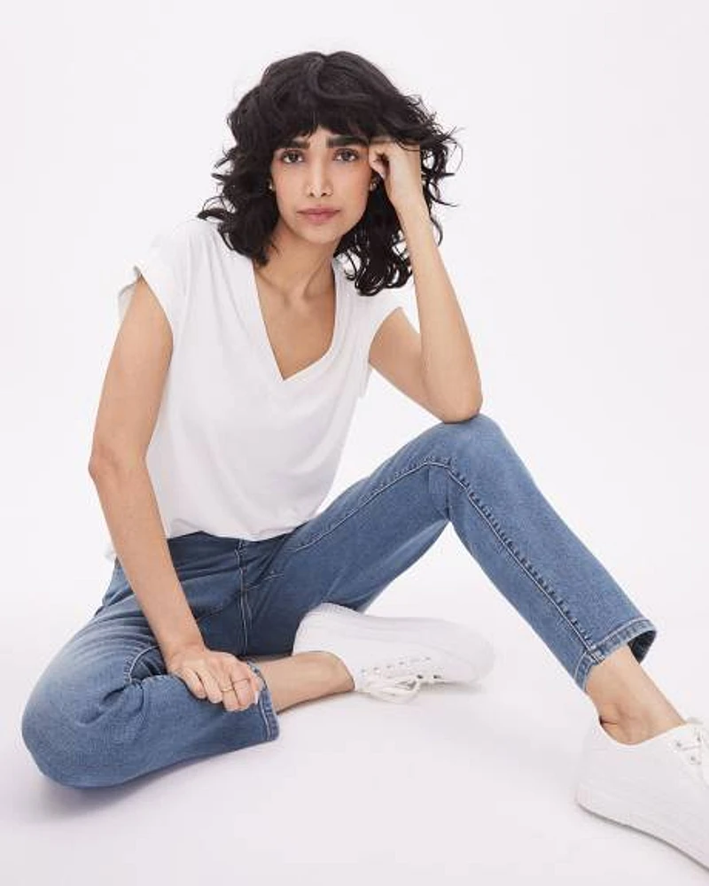 High rise ankle jeggings 2025