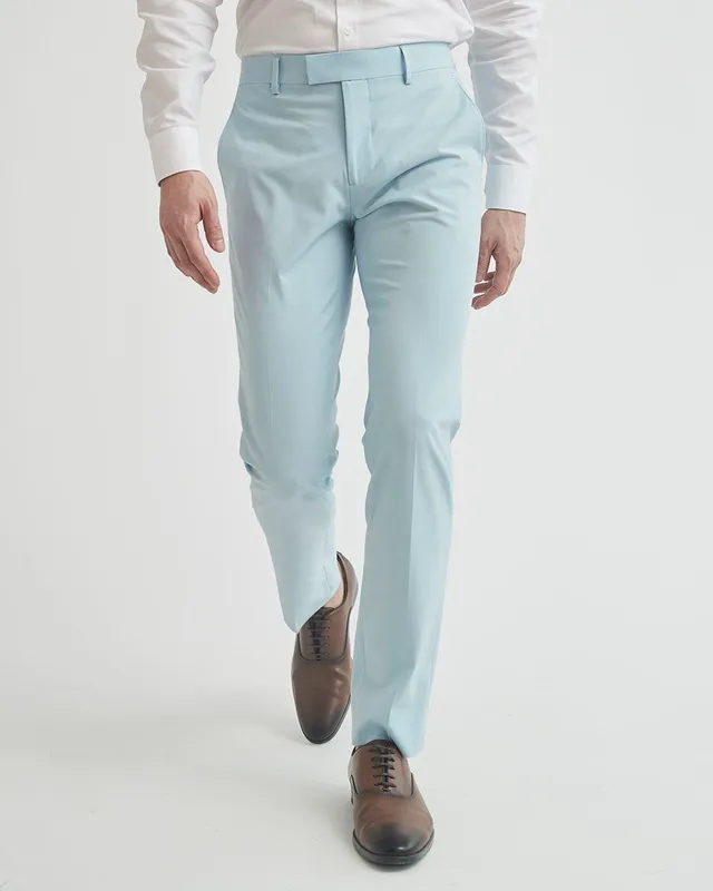 RW&Co Slim Fit Light Blue Suit Pant men | Bayshore Shopping Centre