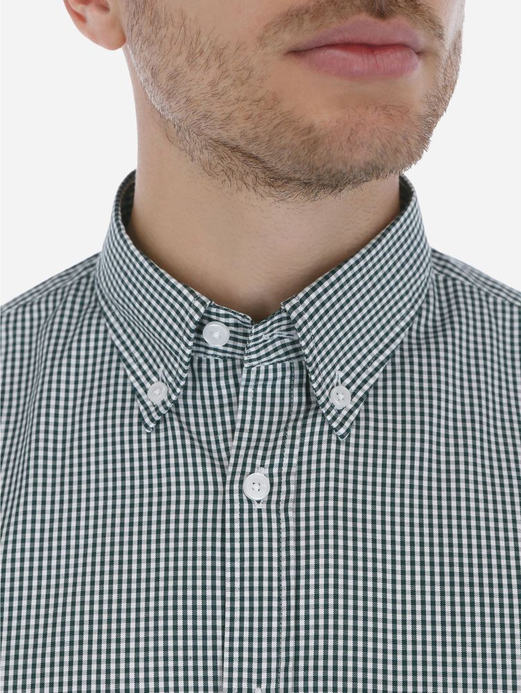 Camisa cuadros best sale pequeños hombre