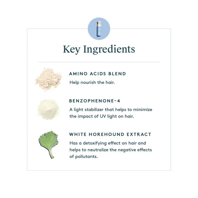 Virtue Detangling Heat Protectant Purifying LeaveIn Conditioner