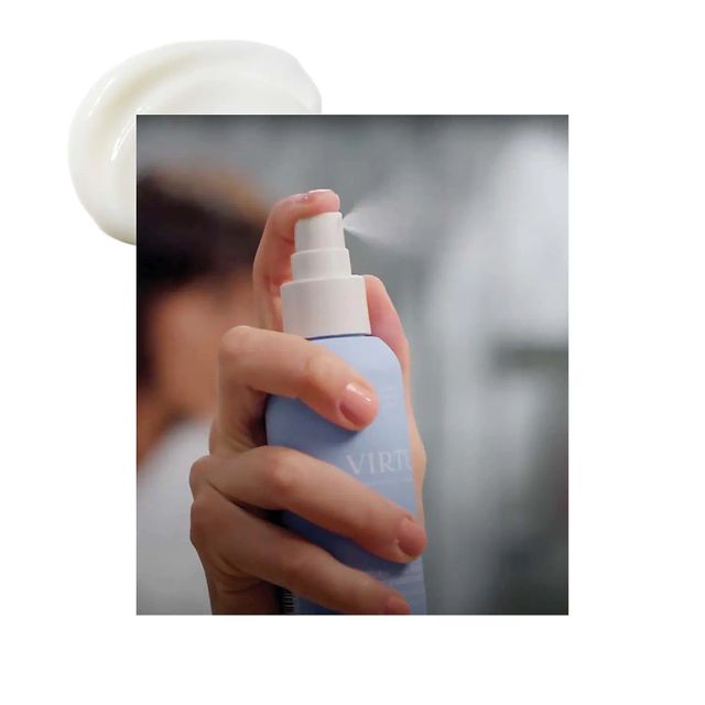 Virtue Detangling Heat Protectant Purifying LeaveIn Conditioner