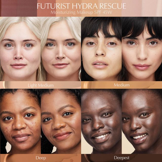 Estée Lauder Futurist Hydra Rescue Moisturizing Foundation SPF 45 ...