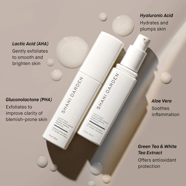 Shani Darden Skin Care Lactic Acid AHA Exfoliating Serum The Summit