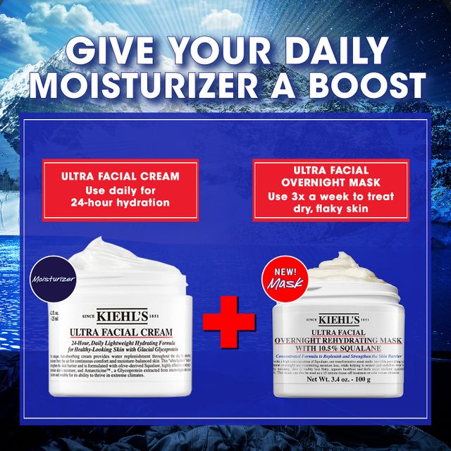 Kiehl's Since 1851 Ultra Facial Overnight Hydrating Face Mask with 10.5