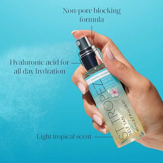 St. Tropez Self Tan Purity Bronzing Water Face Mist | Arden Fair
