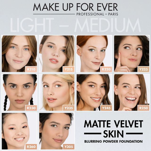 MAKE UP FOR EVER Matte Velvet Skin Blurring Powder Foundation | The Summit