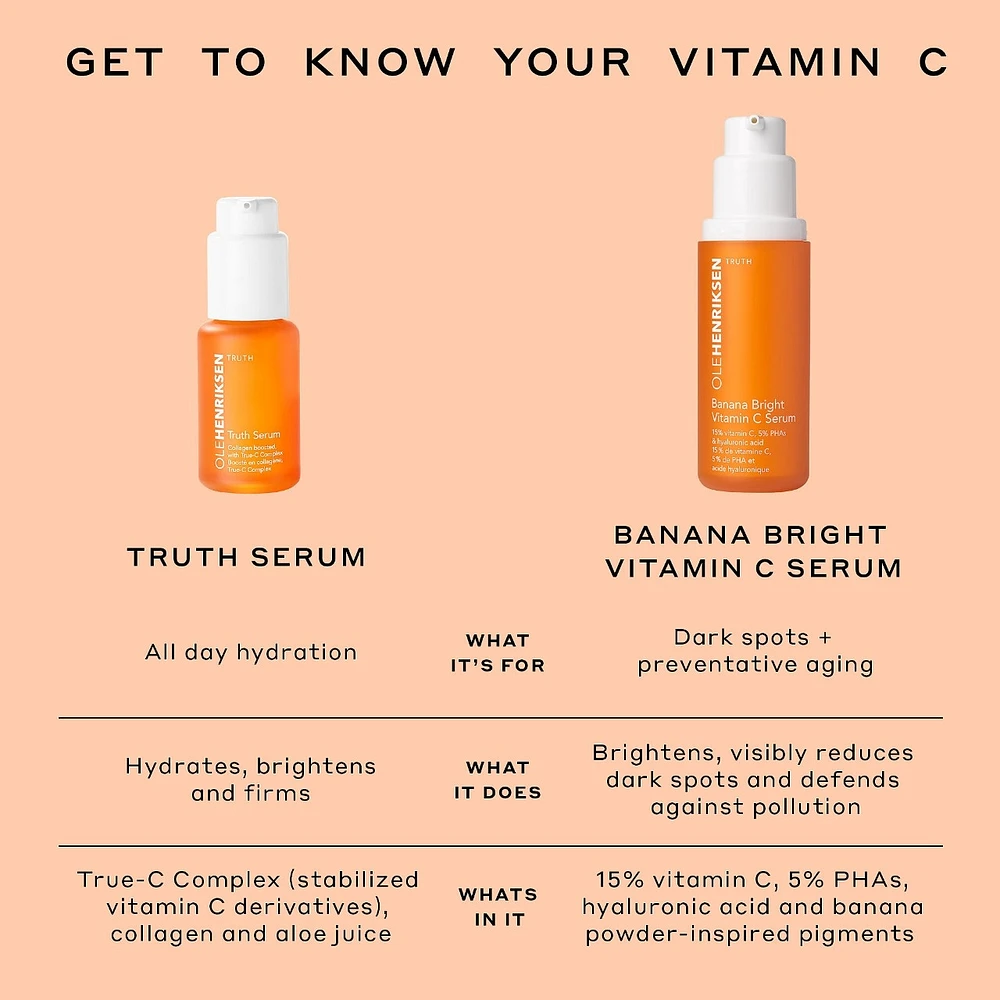 Shop OLEHENRIKSEN Banana Bright 15% Vitamin C Dark Spot Serum at
