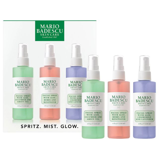 Mario Badescu Spritz. Mist. Glow. Facial Spray Trio | The Summit