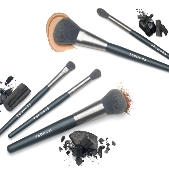 SEPHORA COLLECTION Charcoal Infused Vegan Makeup Brush Set Pacific City