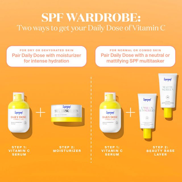 Supergoop! Daily Dose Vitamin C Serum with SPF 40 The Summit