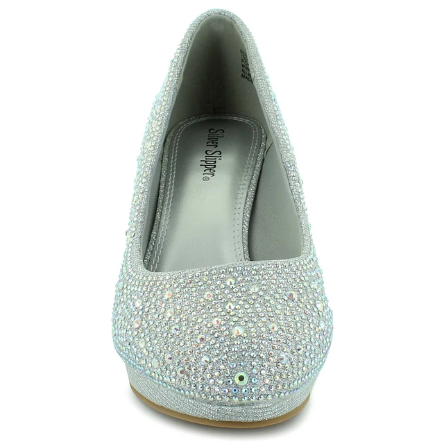 Shoe dept silver heels discount