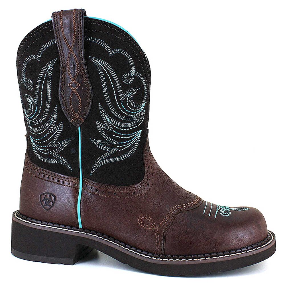 Shoe department shop cowboy boots