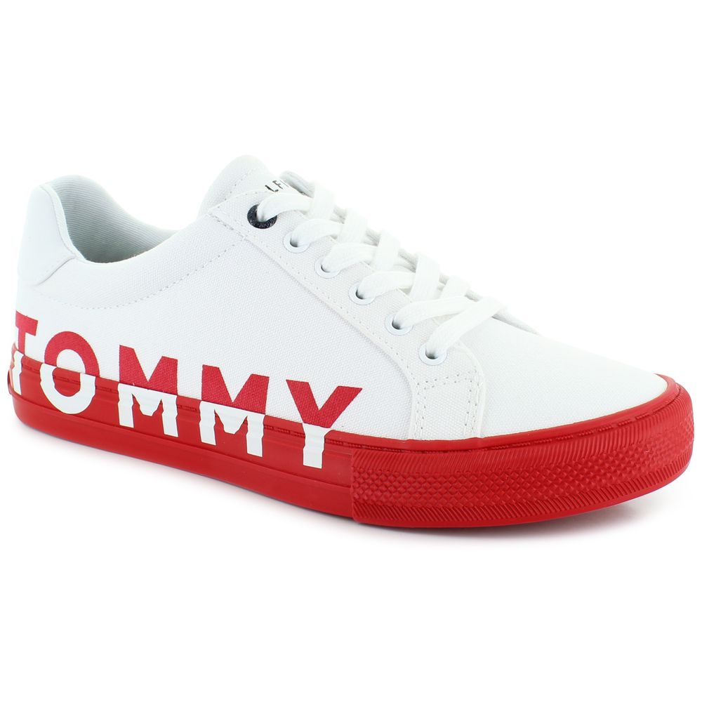 Tommy hilfiger red tennis shoes store