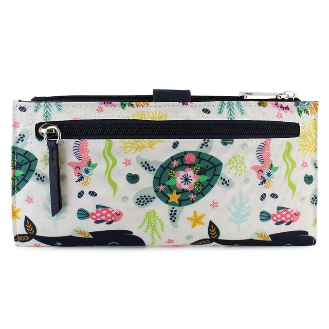 【返品不可】 ENCORE DEPT. SHOE Lily Wallet Liza Turtles Ocean Bloom パーツ
