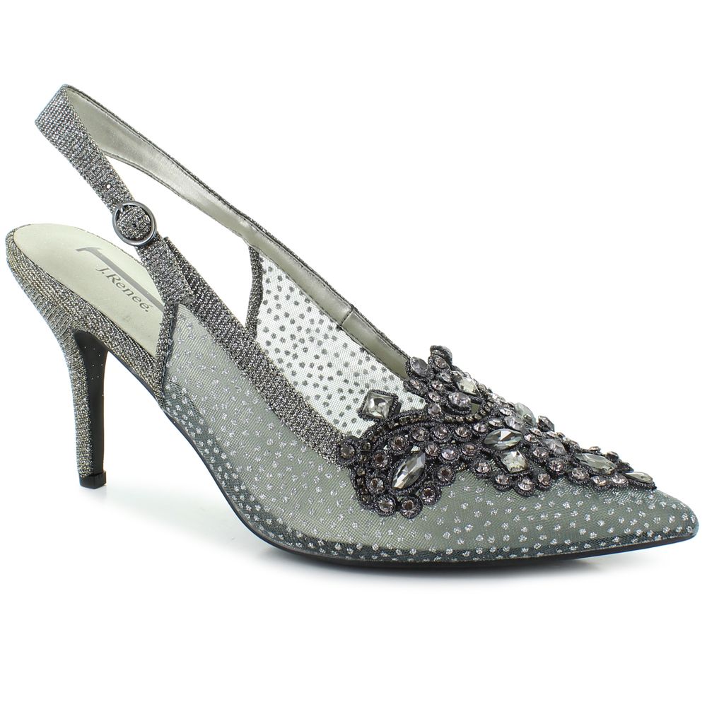 Shoe dept silver shoes shop